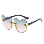 Load image into Gallery viewer, Cat Ear Kids Sunglasses Frameless Shape
