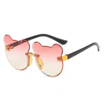 Load image into Gallery viewer, Cat Ear Kids Sunglasses Frameless Shape
