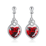 Load image into Gallery viewer, Heart-shaped Ruby Jewelry Suit
