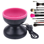 Load image into Gallery viewer, Electric Makeup Brush Cleaner Machine Portable Automatic USB Cosmetic Brush Cleaner Tools For All Size Beauty Makeup Brushes Set
