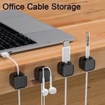 Load image into Gallery viewer, Magnetic Cable Clip Under Desk Cable Management Adjustable Cord Holder Wire Organizer And Cable Management Wire Keeper
