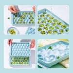 Load image into Gallery viewer, Ice Tray 3D Round Ice Molds Home Bar Party Use Round Ball Ice Cube Makers Kitchen DIY Ice Cream Moulds
