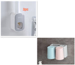 Load image into Gallery viewer, Wall Mounted Automatic Toothpaste Holder Bathroom Accessories Set Dispenser
