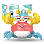 Load image into Gallery viewer, Children&#39;s Educational Water Toy Electric Pet Induction Walking Crab Music Light
