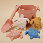 Load image into Gallery viewer, Silicone Beach Bucket Children&#39;s Early Education Educational Toys
