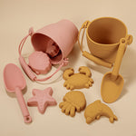 Load image into Gallery viewer, Silicone Beach Bucket Children&#39;s Early Education Educational Toys
