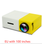 Load image into Gallery viewer, Portable Projector 3D Hd Led Home Theater Cinema HDMI-compatible Usb Audio Projector Yg300 Mini Projector
