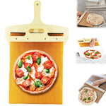 Load image into Gallery viewer, Kitchen Gadgets Sliding Pizza Shovel Non Stick Pizza Smooth Cutting Board Storage Transfer Board Kitchen Baking Tool
