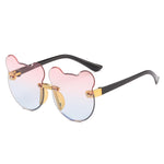 Load image into Gallery viewer, Cat Ear Kids Sunglasses Frameless Shape
