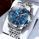 Load image into Gallery viewer, Multifunctional Moon Phase Automatic Mechanical Watch Waterproof Watch
