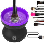 Load image into Gallery viewer, Electric Makeup Brush Cleaner Machine Portable Automatic USB Cosmetic Brush Cleaner Tools For All Size Beauty Makeup Brushes Set
