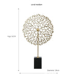 Load image into Gallery viewer, European Entry Lux Metal Sea Tree Coral Decoration Living Room Entrance Crafts Display
