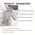 Load image into Gallery viewer, Women&#39;s Diamond Fashion Roman Quartz Watch Five-piece Set
